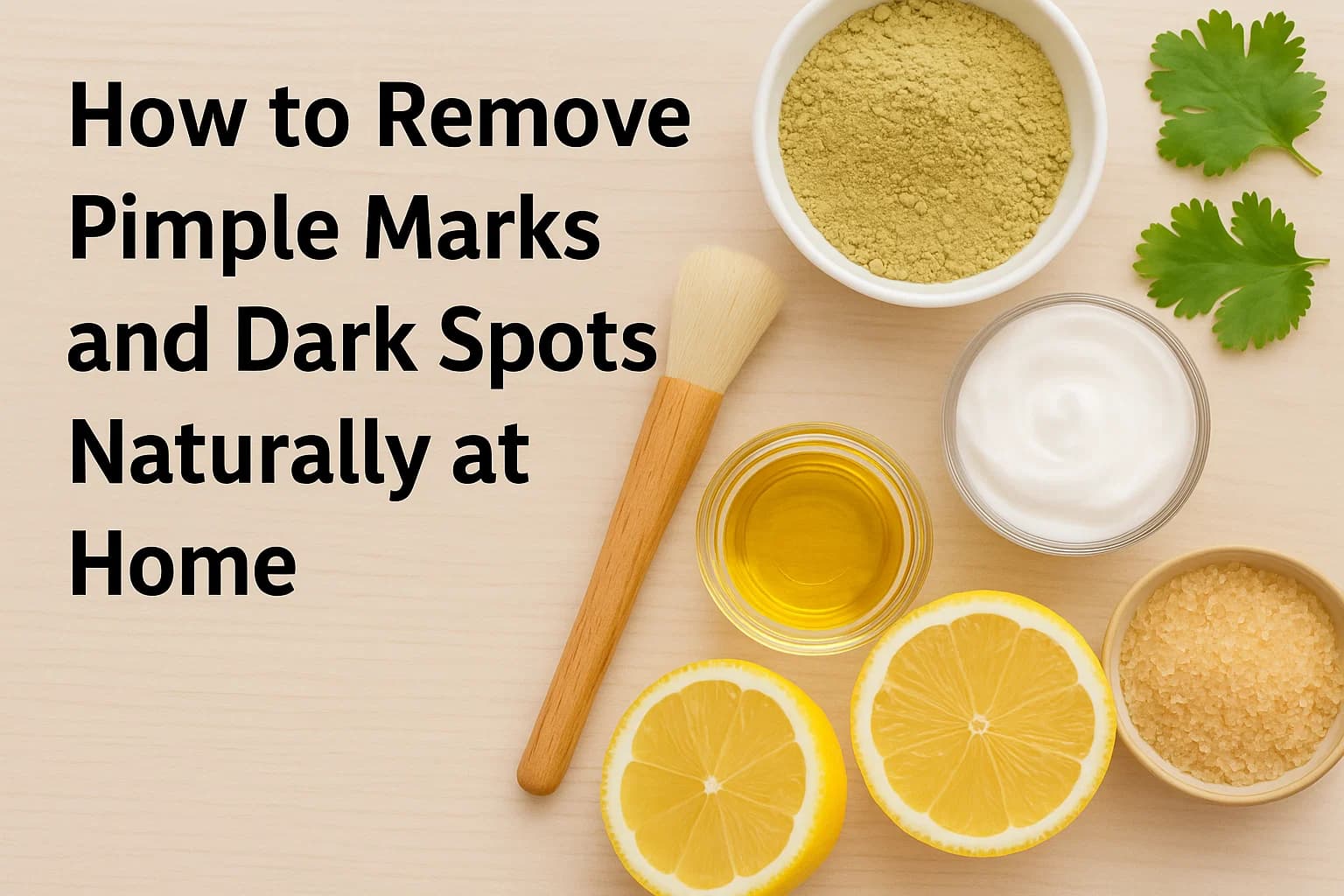 Natural remedies for pimple marks and dark spots with scientific evidence by dermatologist Dr. Ankit Mehra