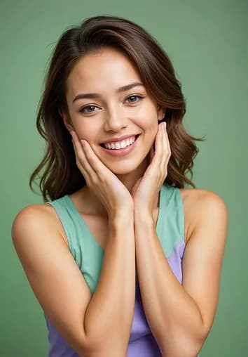 Smiling woman